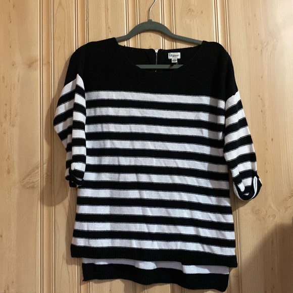 🖤 Dynamite Striped Sweater - Picture 1 of 3